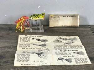 lot 269 image: Collectible Hula Popper Fishing Lure in Box