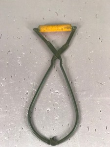 lot 290 image: Vintage Wood Handle Ice Tongs - Citizens Ice & Fuel Co. 100% Pure Ice - St. Paul
