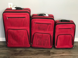 lot 335 image: 3 Luggage Suitcases in 1