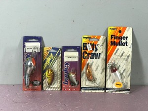 lot 446 image: Lot of 5 Bagley Fishing Lures in Original Packages