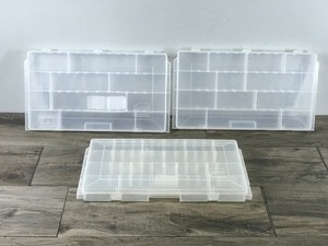 lot 450 image: 3 - Plastic Plano Tackle Boxes