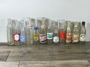 lot 167 image: Lot of Vintage Beverage Bottles - see description for more info