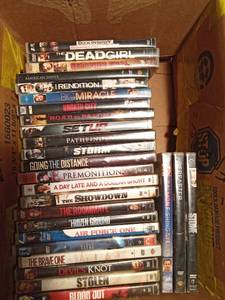 lot 31 image: Box of DVDs