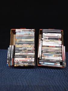 lot 82 image: 2 boxes of DVDs