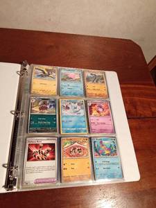lot 45 image: Binder of 90 Pokemon trading cards