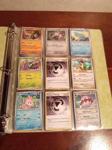lot 49 image: Binder of Pokemon trading cards