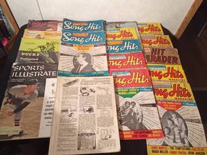 lot 149 image: Lot of 1963-1966 Song Hit magazines and more