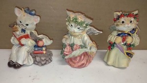 The Thickets At SWEETBRIAR Cat Figures