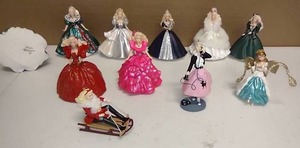 lot 342 image: Christmas Ornaments BARBIES