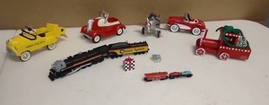 lot 343 image: Christmas Ornaments PLANES TRAINS & AUTOMOBILES