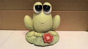 Precious Moments Vintage Large Frog 9"