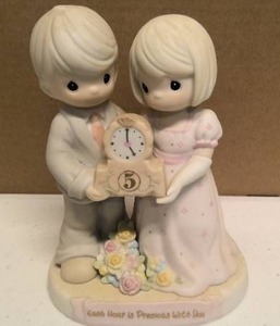 lot 35 image: Precious Moments Each hour is precious with you item#163791