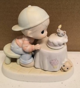 lot 70 image: Precious Moments Well, Blow Me Down its Yer Birthday item#325538