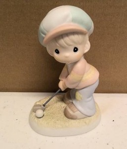 lot 89 image: Precious Moments Lord Help Me to Stay on Course item#532096