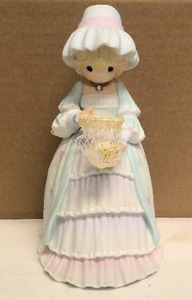 lot 117 image: Precious Moments Figurine Have Faith in God Item#505153