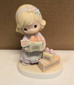 lot 132 image: Precious Moments Figurine mom, youve given me so much item#488046