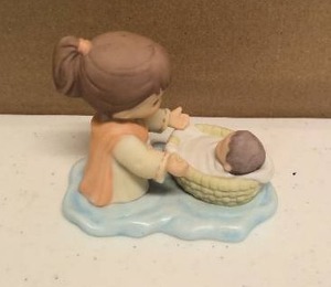 lot 140 image: Precious Moments Figurine baby Moses item#649953