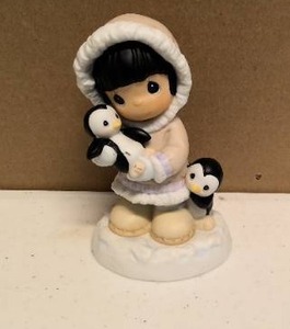 lot 240 image: Precious Moments Figurine You are the coolest friend Item#FC021