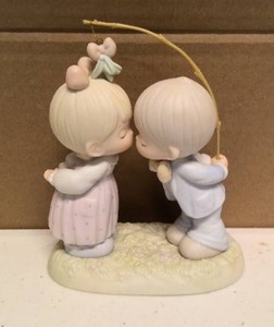 lot 243 image: Precious Moments Figurine Blessing From Above Item#523747