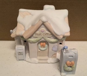 lot 298 image: Precious Moments Figurine Vintage Post Office Item#456217