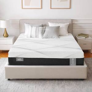lot 15 image: Life Balance Full Size 12 Gel Memory Foam Mattress in a Box
