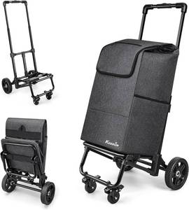 lot 18 image: Kedsum 2-in-1 Foldable Shopping Cart