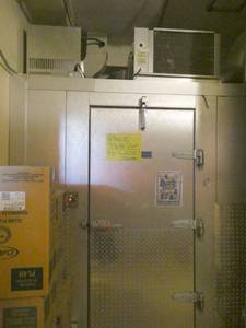 lot 68 image: Rm 202 - Walk-in Thermalrite TR cooler Single phase - approx 84 wide 86 tall 66 deep