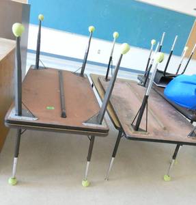 lot 80 image: Rm 211 -  4 tables 30x60