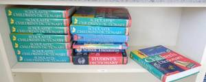 lot 136 image: Rm 212 - Childrens dictionary Qty 11 plus 3 others