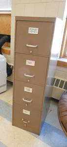 lot 158 image: Rm 215 - file cabinet