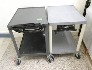 lot 183 image: Entry - two AV carts