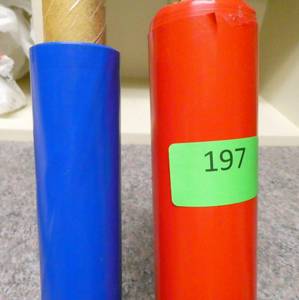 lot 197 image: ECFE - Two 4 foot rolls of vinyl for bulletin boards etc