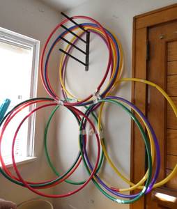 lot 261 image: GymS- Hoops, noodles and Jump ropes
