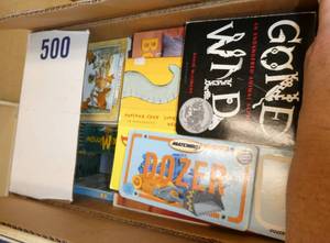 lot 288 image: Rm 115 - 3 boxes full of books