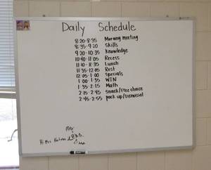 lot 314 image: Rm 114 - white board 4x4