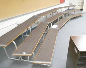 lot 379 image: Rm 110 -  3 sets of risers