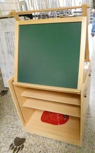 lot 386 image: by Rm 110 - easel, play stand