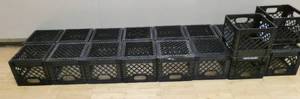 lot 52 image: 18 Milk Crates