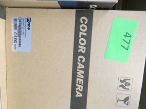 lot 477 image: Rm 102 - mace color security camera model MVHD-IPVD2812