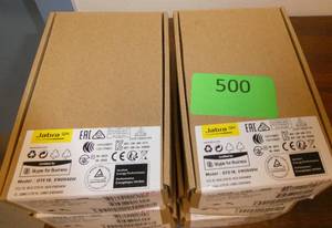 lot 500 image: Rm 102 - Six Jabra OTE18 END040W ear buds