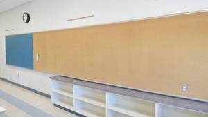 lot 159A image: Rm 215 - large cork board and chalk