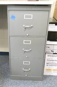 lot 529 image: Office - Two Shaw Walker legal size file cabinets