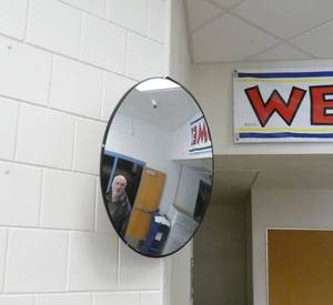 lot 540 image: Entry - Corner Mirror