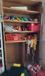 lot 268 image: GymS- cabinet full of PE items