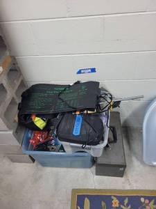 lot 205 image: Collection of Assorted Hand Tools, Power Drill, Clamps, and Vivosun Heat Mat