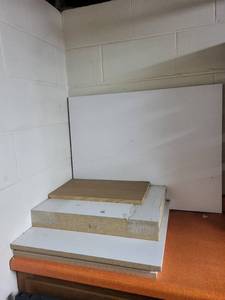 lot 215 image: Assorted Laminate and MDF Panel Sheets