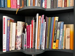 lot 60 image: Collection of Assorted Cookbooks, Puzzles, and Religious Books