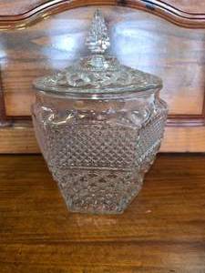 lot 24 image: 2 glass dishes