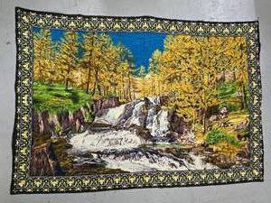 lot 47 image: Waterfall tapestry