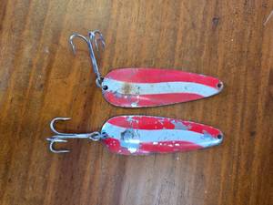 lot 56 image: 2 vintage spoons